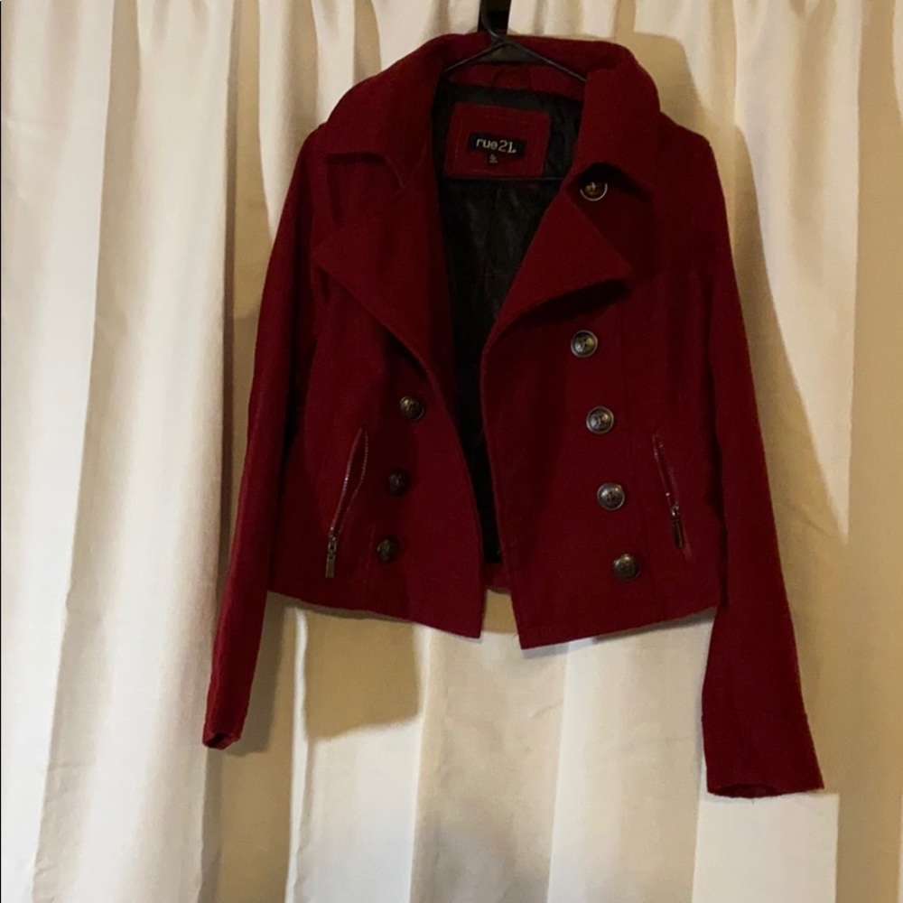 Red coat
